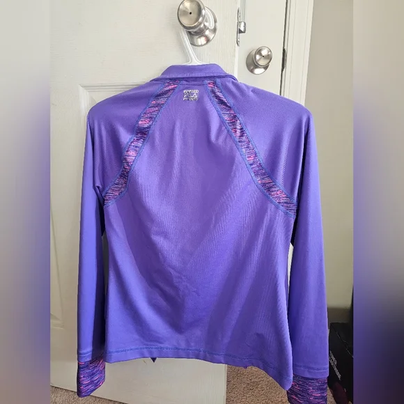 Fila Women's Purple Full-Zip Performance Jacket S - Picture 6 of 6